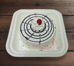 Eggless Blackforest bento cake