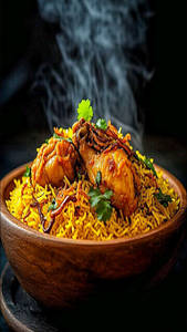 Chatti Biriyani Chicken