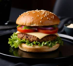 Veg Cheese Burger