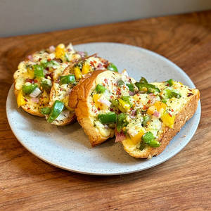 Masala Garlic Bread