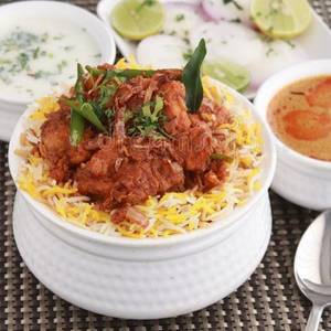 Single Chicken  Fry Piece  Biryani