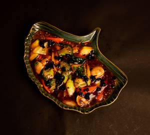 Mixed Veg Black Pepper Sauce (Dry)