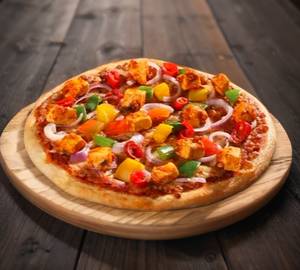 Cheese Paneer Tikka Pizza