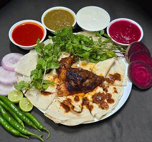 Quarter Shawaya + Rumali Rotti