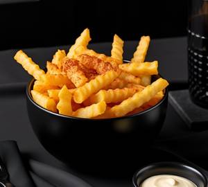 Crinkle Cut Fries [Peri-Peri] 