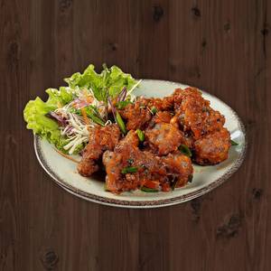Mushroom Manchurian Dry