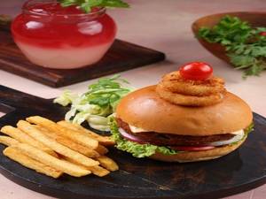 Spicy Chipotle N Cheese Burger