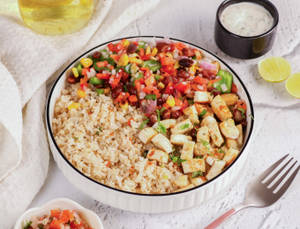Southwest Cottage Cheese Rice Bowl