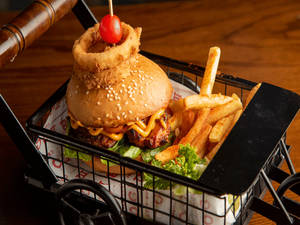 Tandoori Chicken Burger