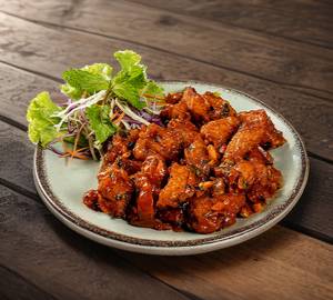 Baby Corn Manchurian Dry