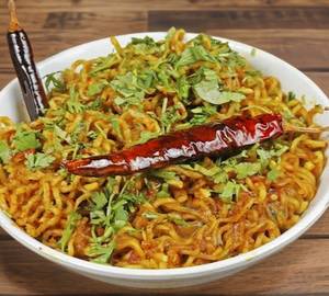 Panjabi maggi with cheese