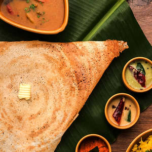 Butter Onion Masala Dosa