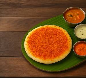 Thatte Podi Ghee Idli (3 Pcs) + Sambar + 3 Chutneys