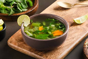 Veg Lemon Coriander Soup