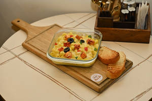 Tikka Mascarpone Fusion Mac And Cheese