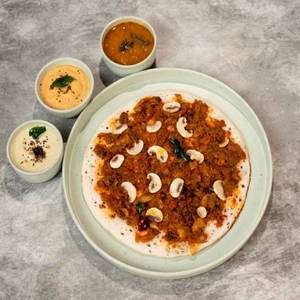 Millet Chettinad Mushroom Dosai ( 1 )