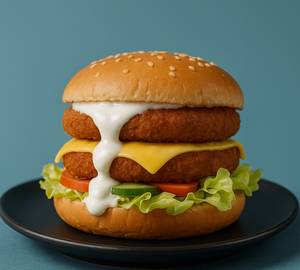 Jumbo Veg Cheese Burger