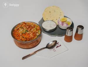Soya Chaap Dum Biryani