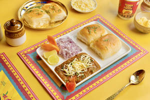 Cheese Pav Bhaji