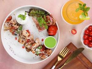 Roasted Almond & Malai Chicken