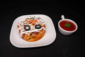 Smiley pizza