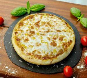 Cheese corn pizza