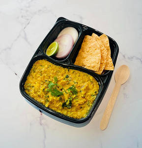 Dal Khichadi + Papad