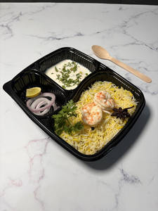 Half Prawns Biryani