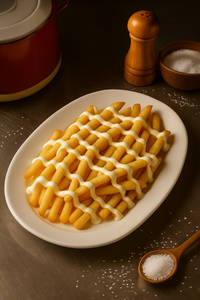 French Fries With Cheese Sauce