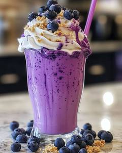 Blueberry Milkshake