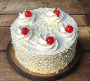 White forest cake