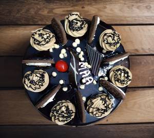 Pure Veg Oreo Chocolate Cake [550 G]