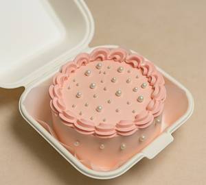 Pearl Blush Bento Cake