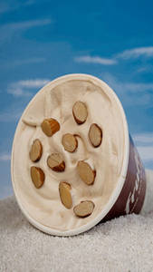 Banofee Nuts Shake
