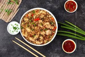 Chicken Burnt Garlic Fried Rice