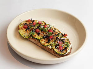 Zucchini On Toast