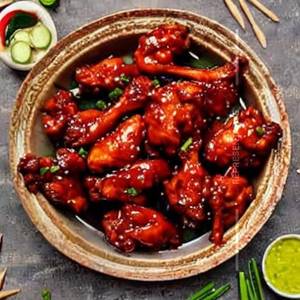 Wings Hot Garlic Sauce (5pcs)