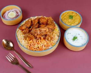 Chicken Tala Hua Biriyani