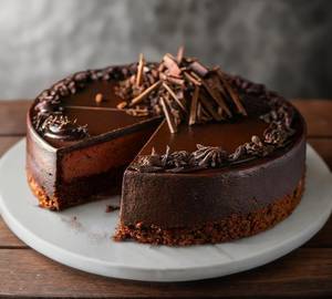 Dark chocolate cake