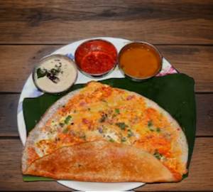 Couple Egg Onion dosa