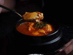 Sundubu Jjigae (pork)