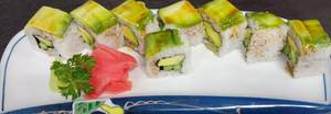 Asparagus And Avocado Sushi Roll