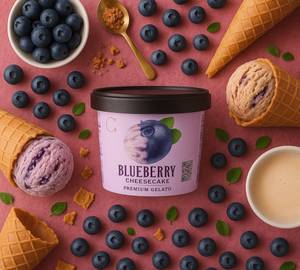 Blueberry Cheesecake Gelato
