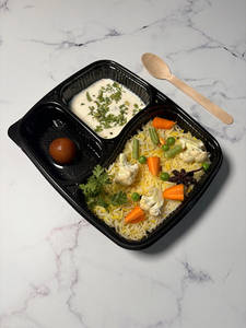 Half Veg Biryani + 1 Gulab Jamun