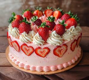Strawberry cake