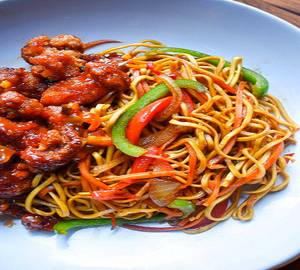 Noodils chilli chicken combo