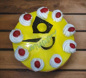 Pure Veg Pineapple Cake [550 G]