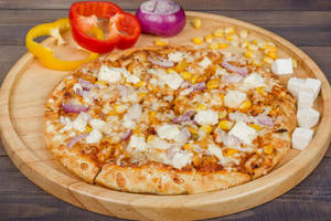 Paneer And Capsicum Pizza