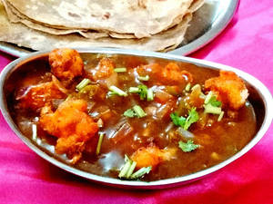 Mushroom Manchurian Gravy