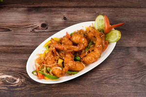 Sweet & Sour Prawns With Vegitables